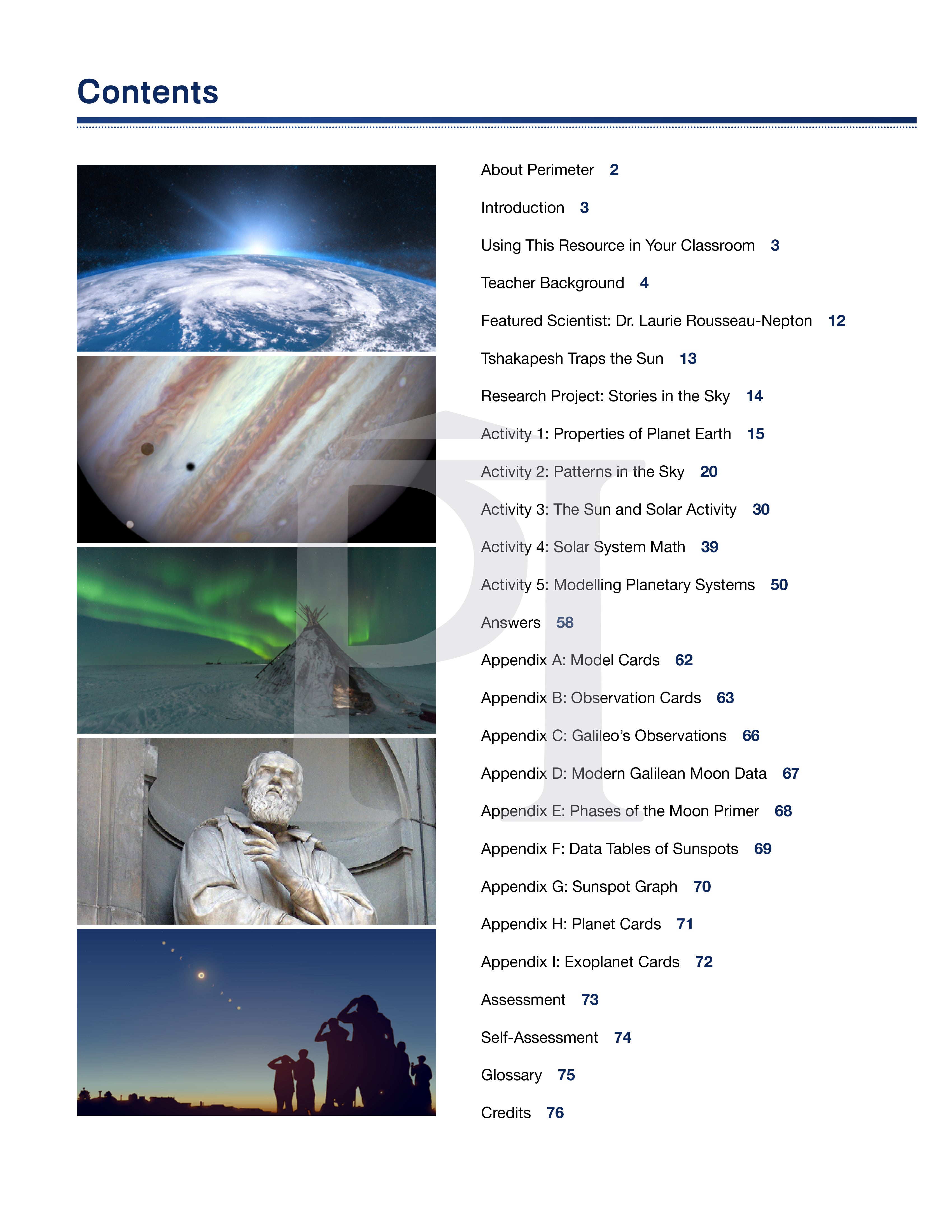 Patterns in the Solar System